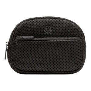Lululemon City Essentials Mini Pouch 1L Knit Mesh Black NWT